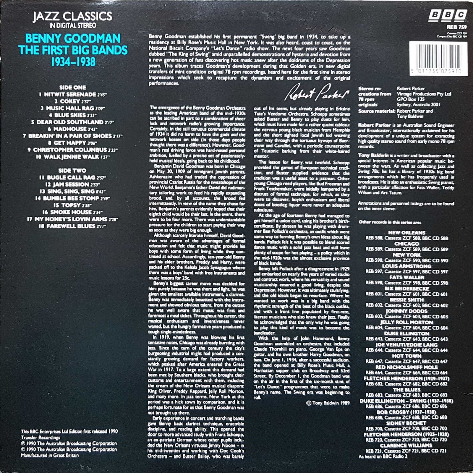 Back cover of REB 759